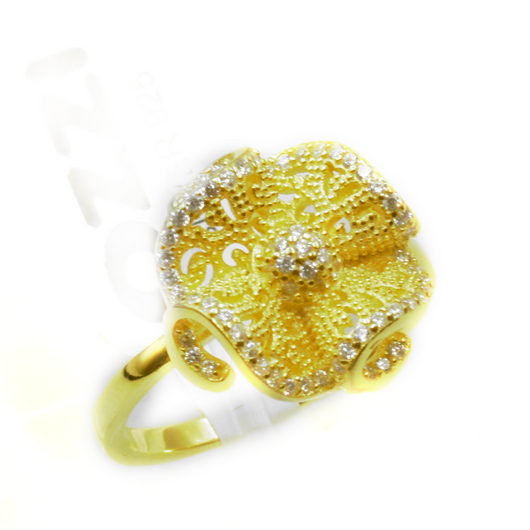 ALINÈ – ΔΑΧΤΥΛΙΔΙ ΜΕ ΧΡΥΣΗ ΕΠΙΚΑΛΥΨΗ ΚΑΙ ΖΙΡΚΟΝΙΑ