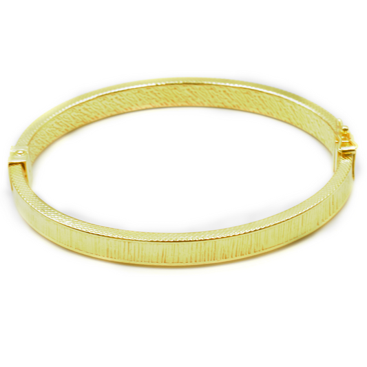 Velin Bangle – Επιχρυσωμενο βραχιολι ασημι 925
