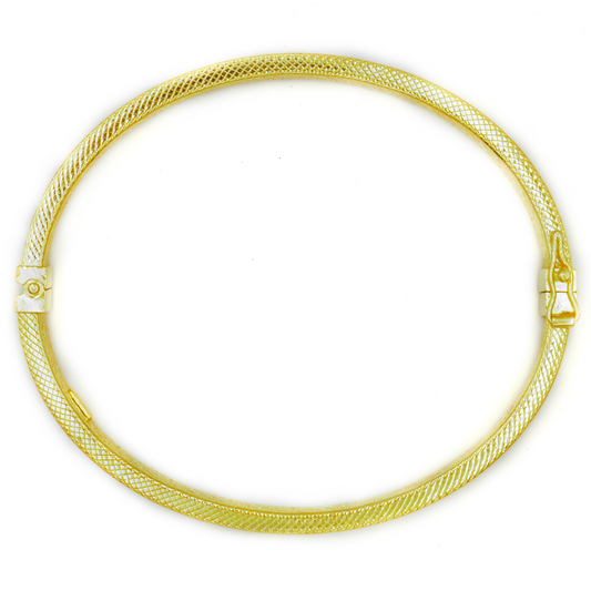 Velin Bangle – Επιχρυσωμενο βραχιολι ασημι 925
