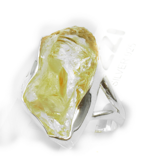 CAIRA – ΔΑΧΤΥΛΙΔΙ ΜΕ CITRINE ΣΕ ΑΣΗΜΙ 925