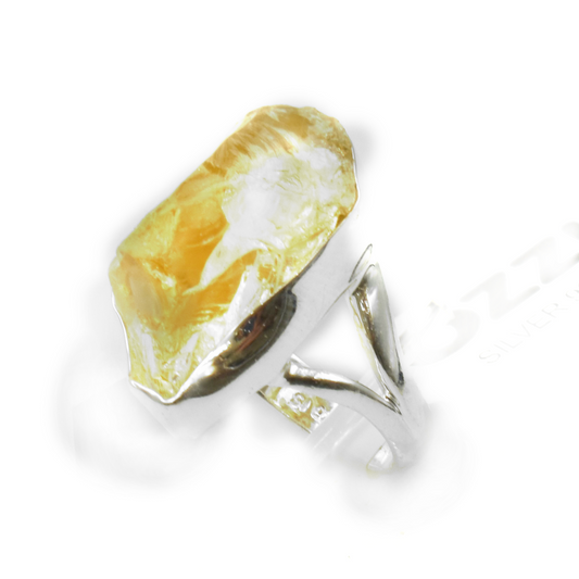 CAIRA – ΔΑΧΤΥΛΙΔΙ ΜΕ CITRINE ΣΕ ΑΣΗΜΙ 925