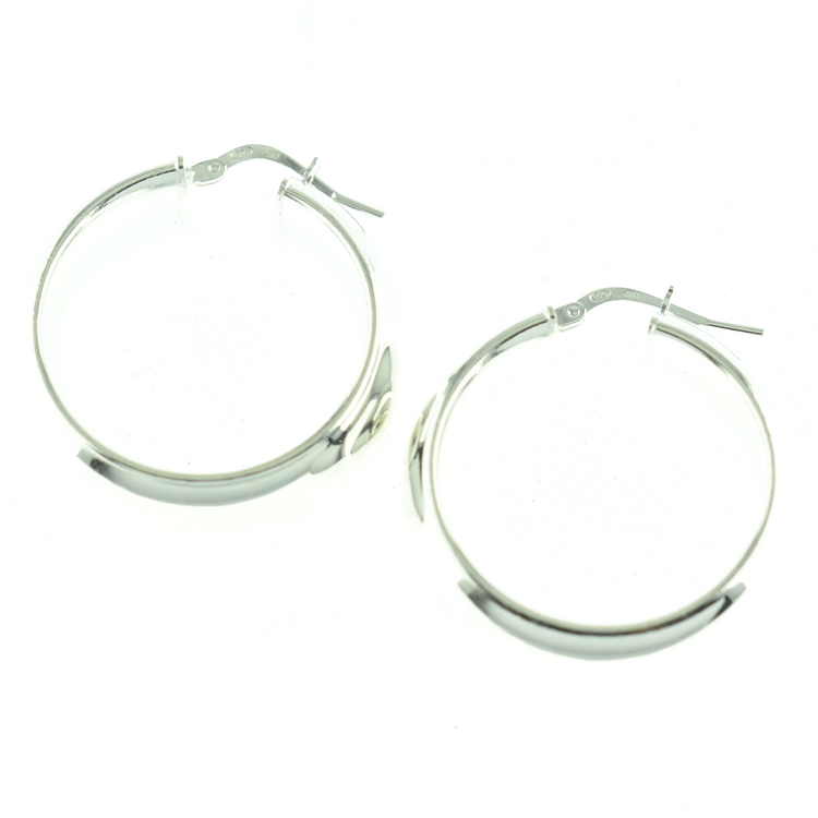 Silver 925 Hoops
