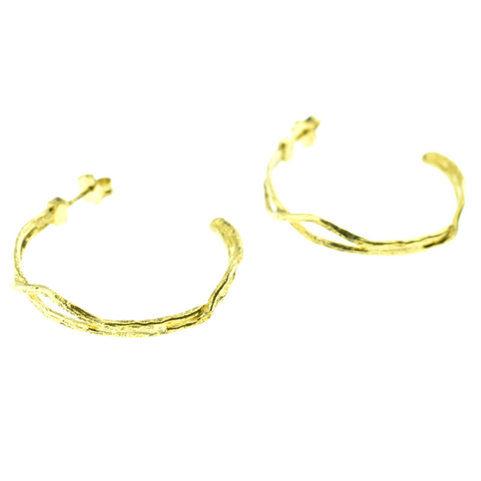 Handmade Silver 925 Hoops