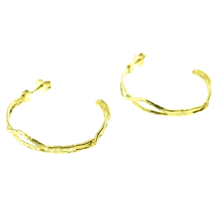 Handmade Silver 925 Hoops