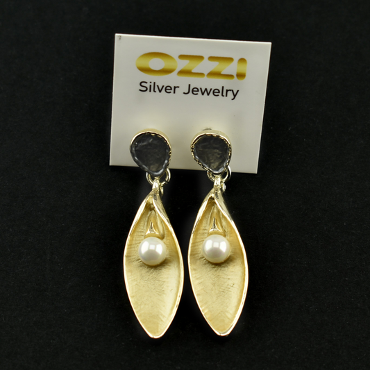 Handmade Freshwater Pearl Earrings