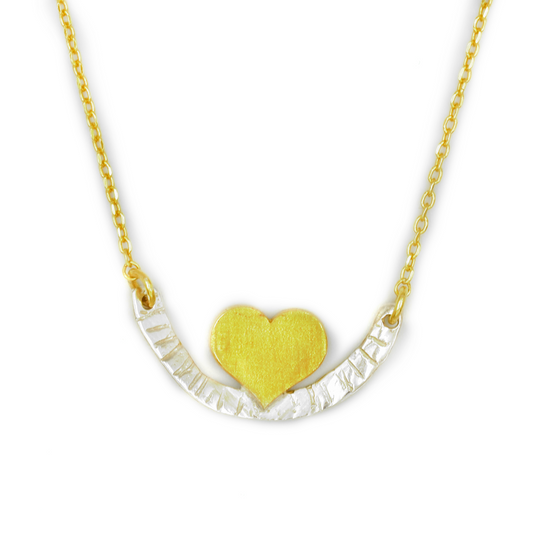 CORDE — ΔΙΧΡΩΜΟ ΚΟΛΙΕ ΑΠΟ ΑΣΗΜΙ 925 ΜΕ ΕΠΙΧΡΥΣΩΣΗ 18Κ