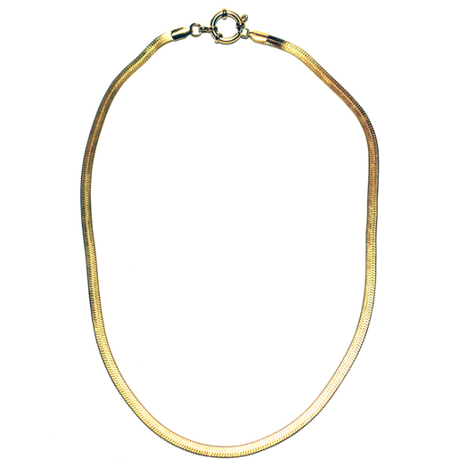 LYRA — ΕΠΙΧΡΥΣΩΜΕΝΟ ΚΟΛΙΕ SNAKE CHAIN