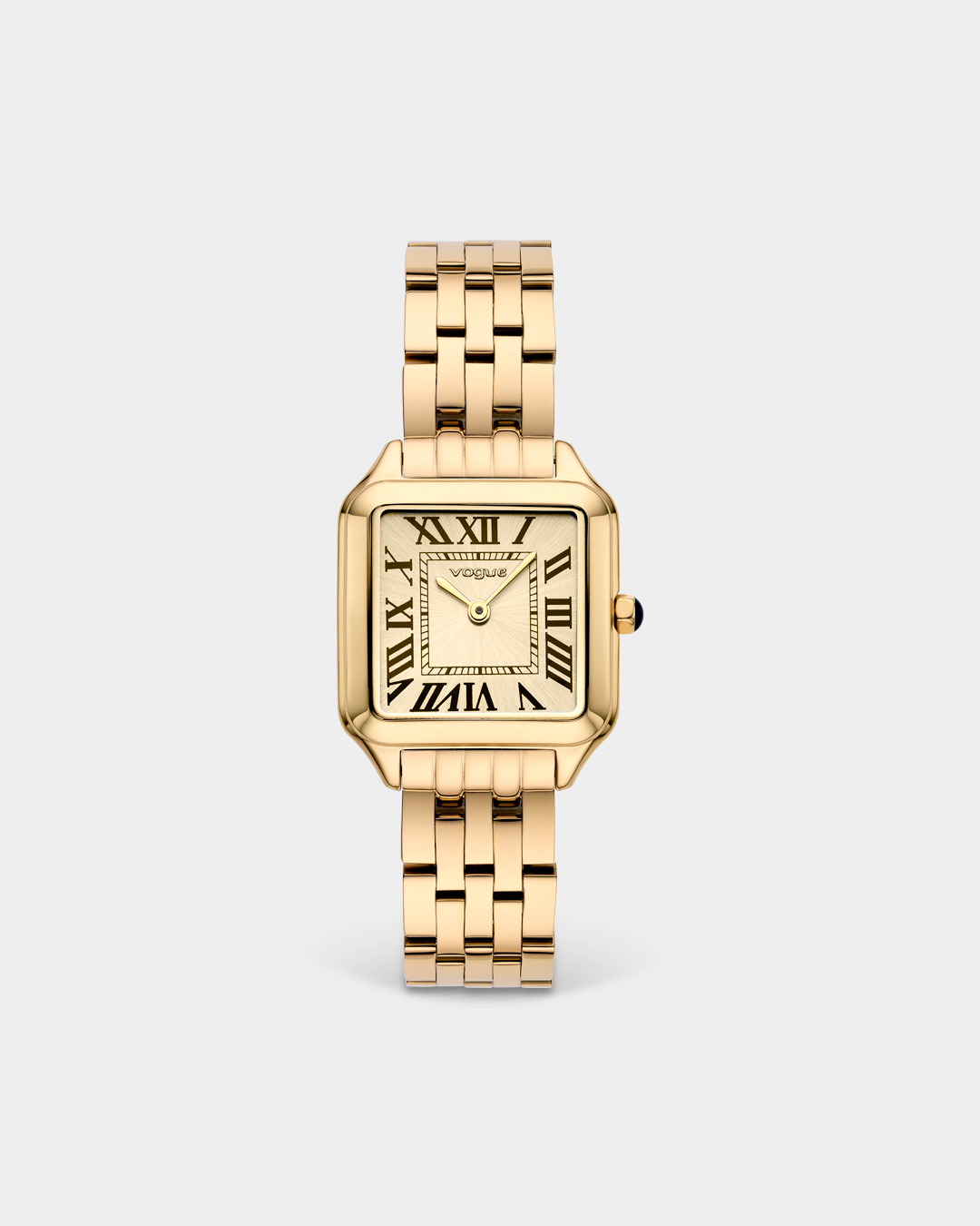 VOGUE VICTORIA — ΓΥΝΑΙΚΕΙΟ ΡΟΛΟΙ QUARTZ ΜΕ ΣΑΜΠΑΝΙ ΚΑΝΤΡΑΝ ΚΑΙ ΧΡΥΣΟ ΜΠΡΑΣΕΛΕ