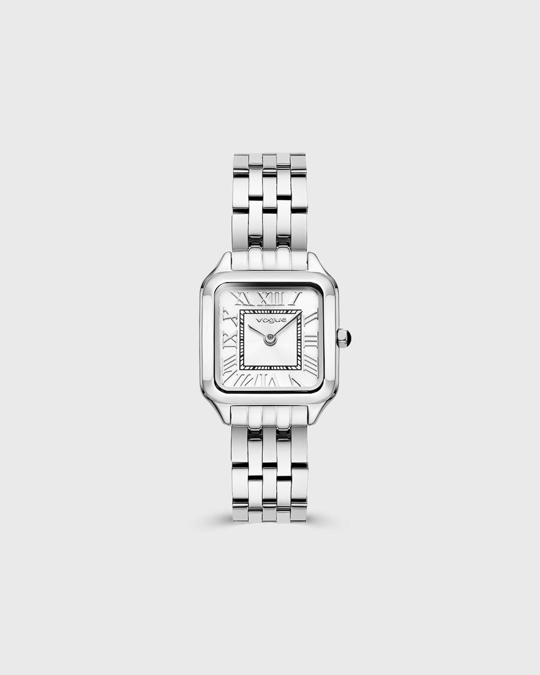VOGUE VICTORIA MINI — ΓΥΝΑΙΚΕΙΟ ΡΟΛΟΙ QUARTZ ΜΕ ΛΕΥΚΟ ΚΑΝΤΡΑΝ ΚΑΙ ΑΤΣΑΛΙΝΟ ΜΠΡΑΣΕΛΕ