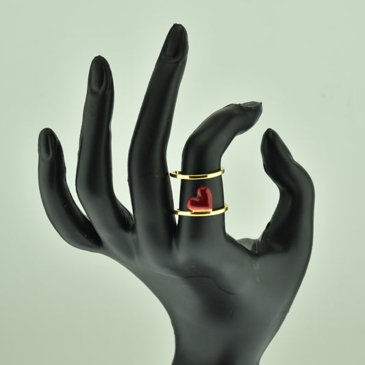 Handmade Heart Ring