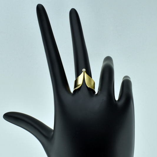 Silver 925 Gold Plated Ring
