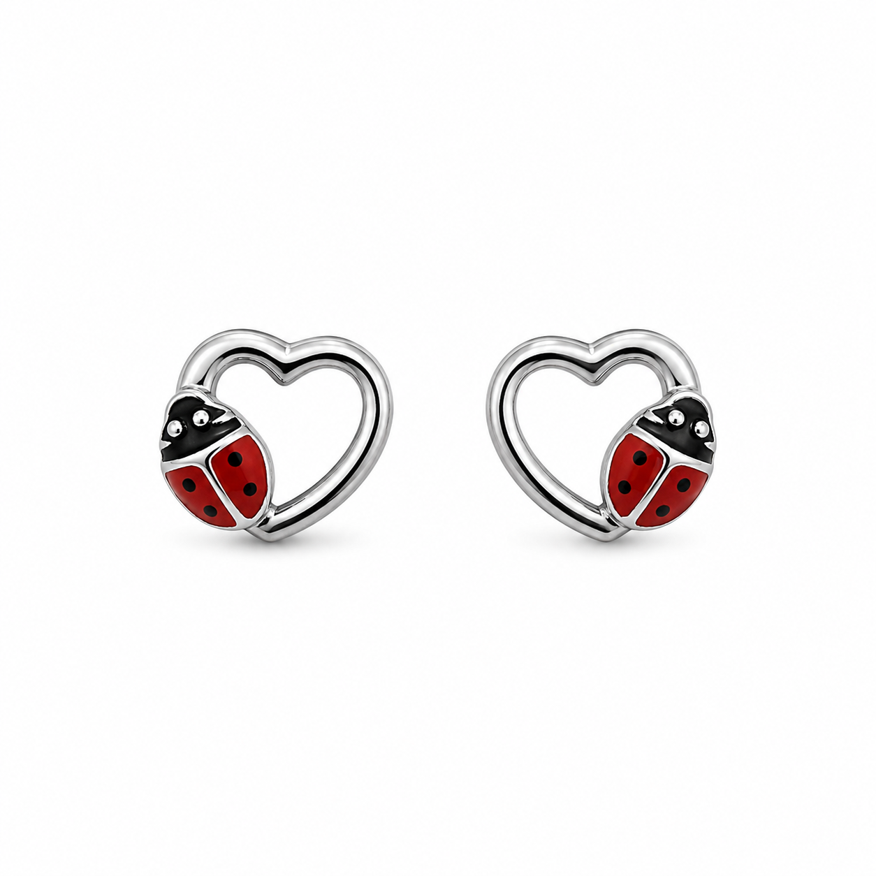 SILVER LUCKY HEART — ΠΑΙΔΙΚΑ ΚΑΡΦΩΤΑ ΣΚΟΥΛΑΡΙΚΙΑ ΑΣΗΜΙ 925 ΚΑΡΔΙΑ ΠΑΣΧΑΛΙΤΣΑ ΣΜΑΛΤΟ