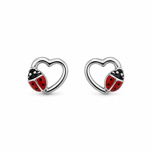 SILVER LUCKY HEART — ΠΑΙΔΙΚΑ ΚΑΡΦΩΤΑ ΣΚΟΥΛΑΡΙΚΙΑ ΑΣΗΜΙ 925 ΚΑΡΔΙΑ ΠΑΣΧΑΛΙΤΣΑ ΣΜΑΛΤΟ
