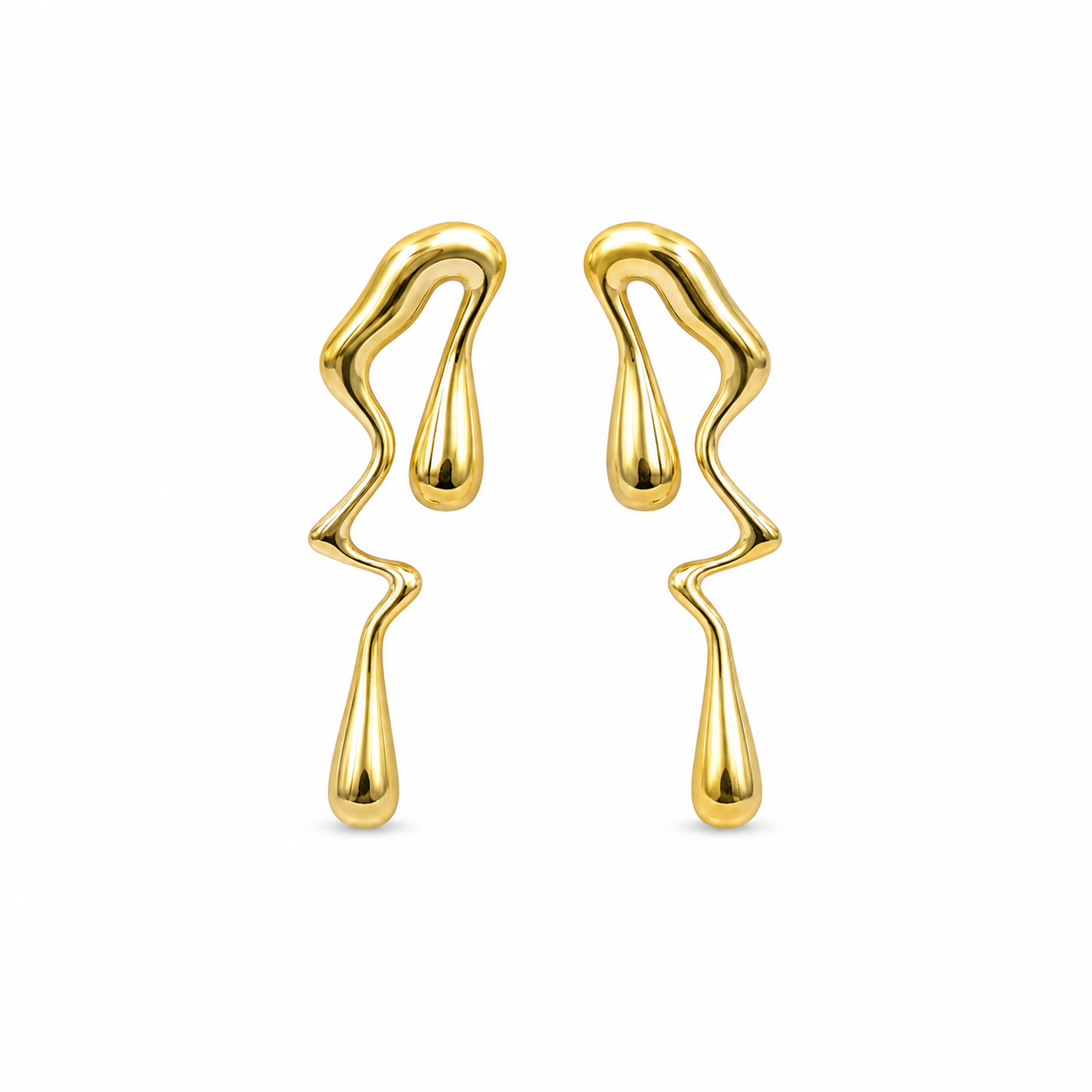 LIQUID GOLD — ΣΚΟΥΛΑΡΙΚΙΑ ΑΣΗΜΙ 925 ΜΕ ΕΠΙΧΡΥΣΩΣΗ 18Κ
