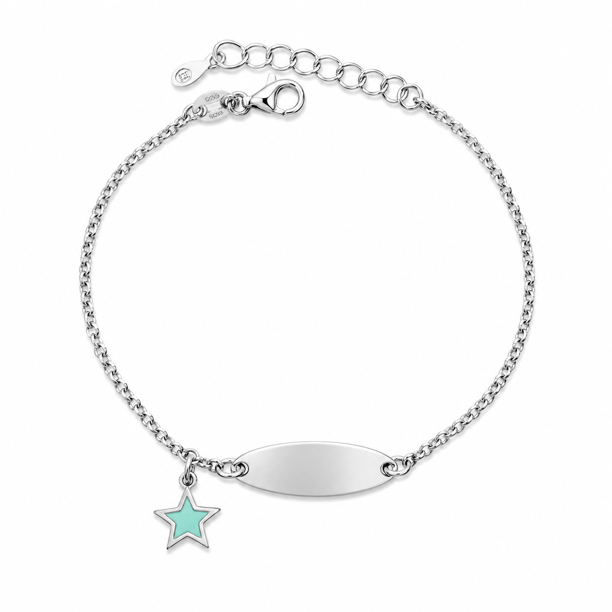 STAR ID — ΠΑΙΔΙΚΗ ΤΑΥΤΟΤΗΤΑ ΑΣΗΜΙ 925 ΑΣΤΕΡΙ ΤΥΡΚΟΥΑΖ ΣΜΑΛΤΟ