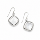 REVERSIBLE GEMSTONE DROPS — ΣΚΟΥΛΑΡΙΚΙΑ ΚΡΕΜΑΣΤΑ ΑΣΗΜΙ 925 ΑΝΑΣΤΡΕΦΟΜΕΝΗ ΠΕΤΡΑ ΤΙΡΚΟΥΑΖ ΚΑΙ ΦΕΓΓΑΡΟΠΕΤΡΑ