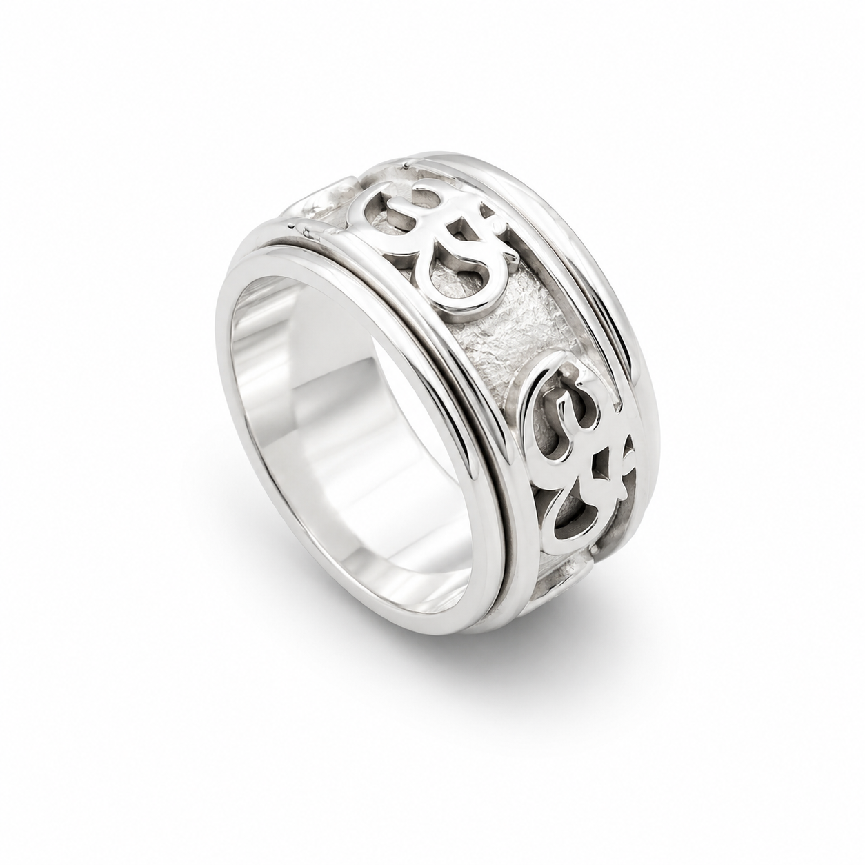 SPIN SCROLL RING — ΔΑΧΤΥΛΙΔΙ ΑΣΗΜΙ 925 ΠΕΡΙΣΤΡΕΦΟΜΕΝΟ ΜΕ ΦΙΛΙΓΚΡΑΝ ΣΧΕΔΙΟ