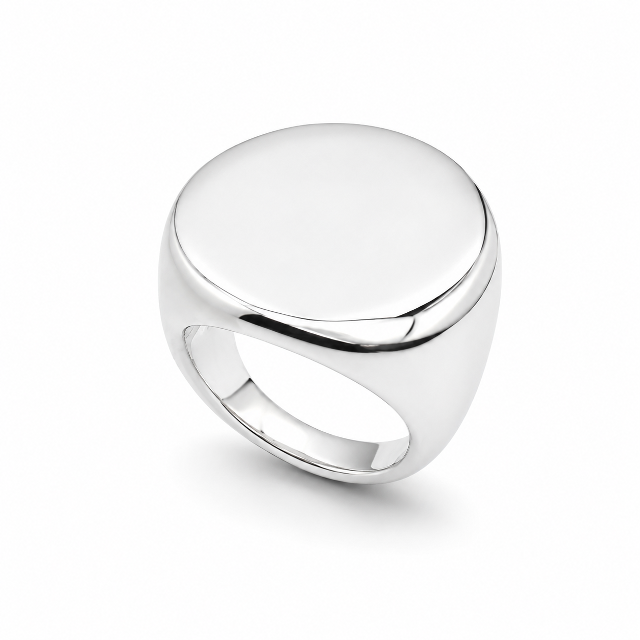 PURE DOME RING — ΔΑΧΤΥΛΙΔΙ ΑΣΗΜΙ 925 ELECTROFORMING ΘΟΛΩΤΟ ΜΙΝΙΜΑΛ