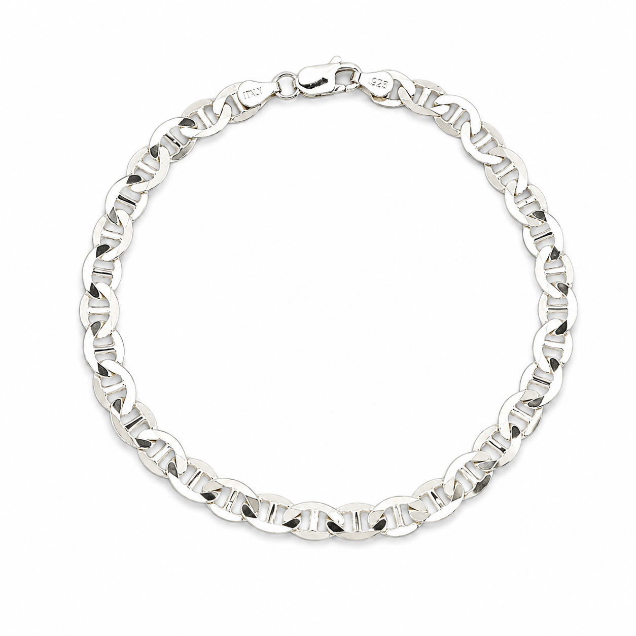 MARINER CHAIN BRACELET — ΑΝΔΡΙΚΟ ΒΡΑΧΙΟΛΙ ΑΣΗΜΙ 925 MARINER ΑΛΥΣΙΔΑ