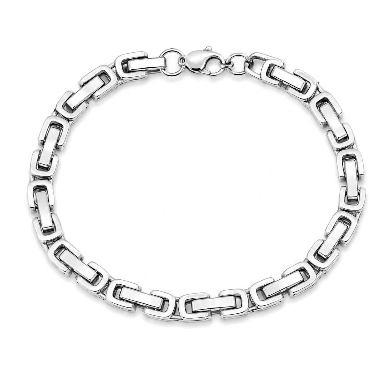 BYZANTINE CHAIN BRACELET — ΑΝΔΡΙΚΟ ΒΡΑΧΙΟΛΙ ΑΤΣΑΛΙ BYZANTINE ΑΛΥΣΙΔΑ