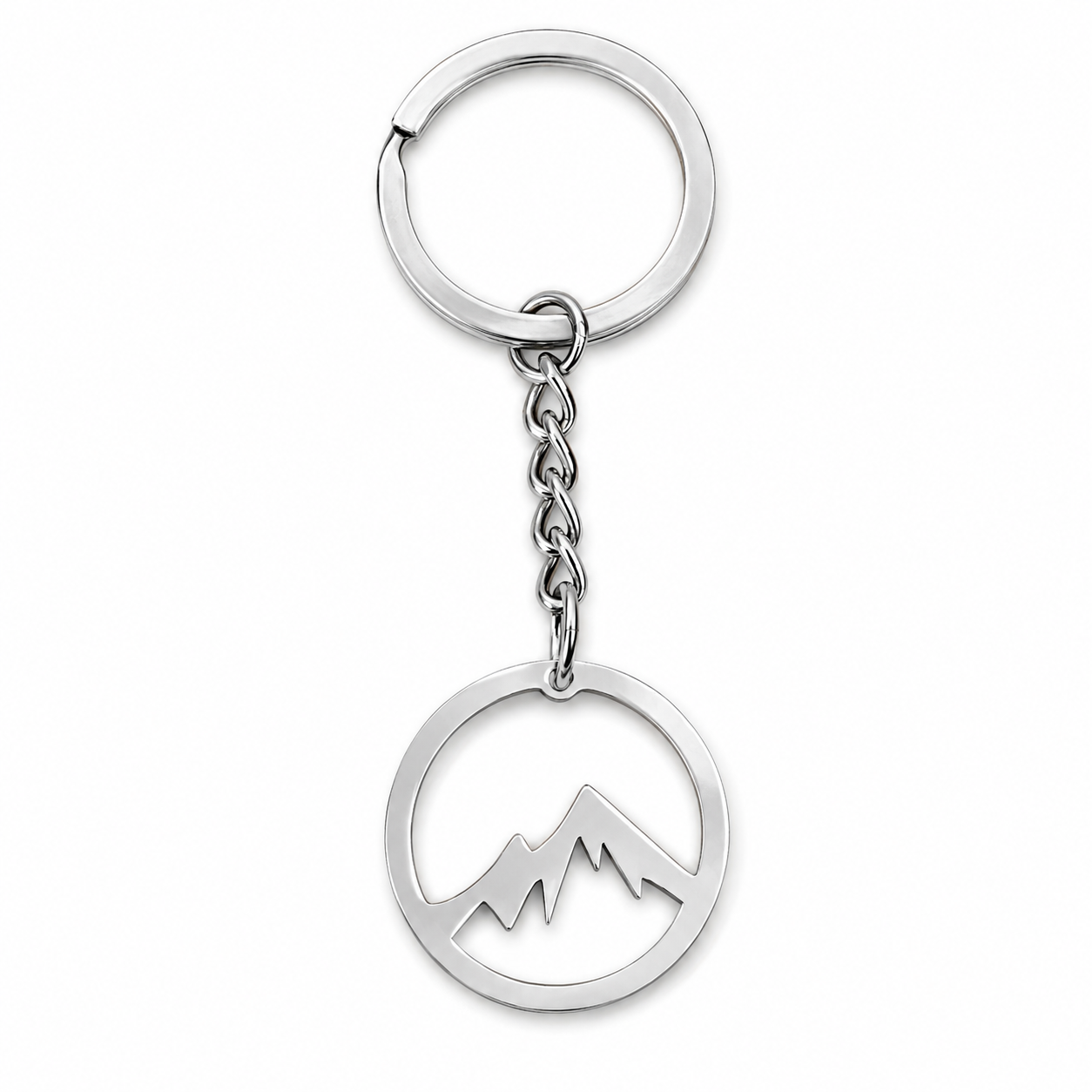 MOUNTAIN KEYCHAIN — ΜΠΡΕΛΟΚ ΒΟΥΝΟ ΜΕΤΑΛΛΙΚΟ ΑΣΗΜΙ