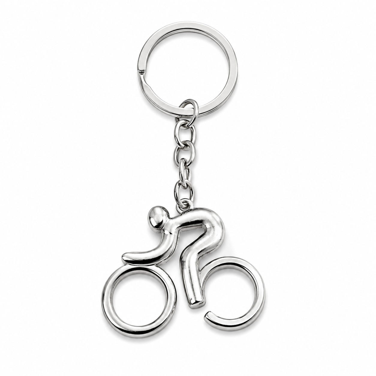 CYCLIST KEYCHAIN — ΜΠΡΕΛΟΚ ΠΟΔΗΛΑΤΗΣ ΜΕΤΑΛΛΙΚΟ ΑΣΗΜΙ