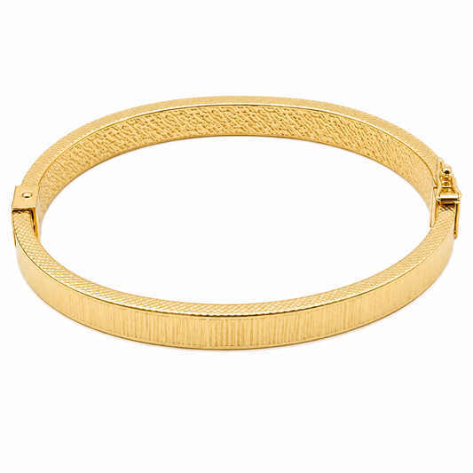Velin Bangle – Επιχρυσωμενο βραχιολι ασημι 925
