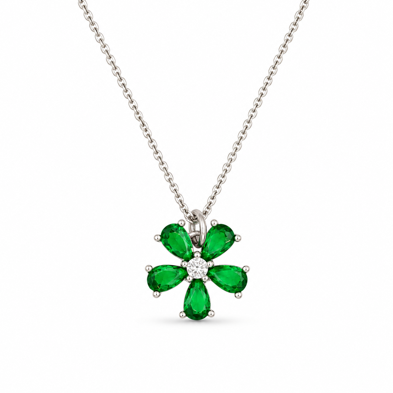 EMERALD BLOOM — ΚΟΛΙΕ ΛΟΥΛΟΥΔΙ ΜΕ ΠΡΑΣΙΝΑ ΖΙΡΓΚΟΝ
