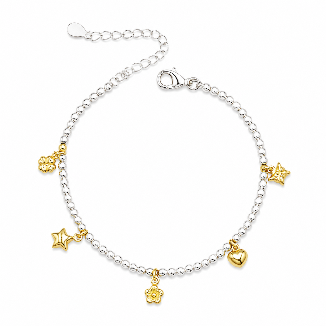 CHARMS — ΒΡΑΧΙΟΛΙ ΔΙΧΡΩΜΟ ΜΕ CHARMS