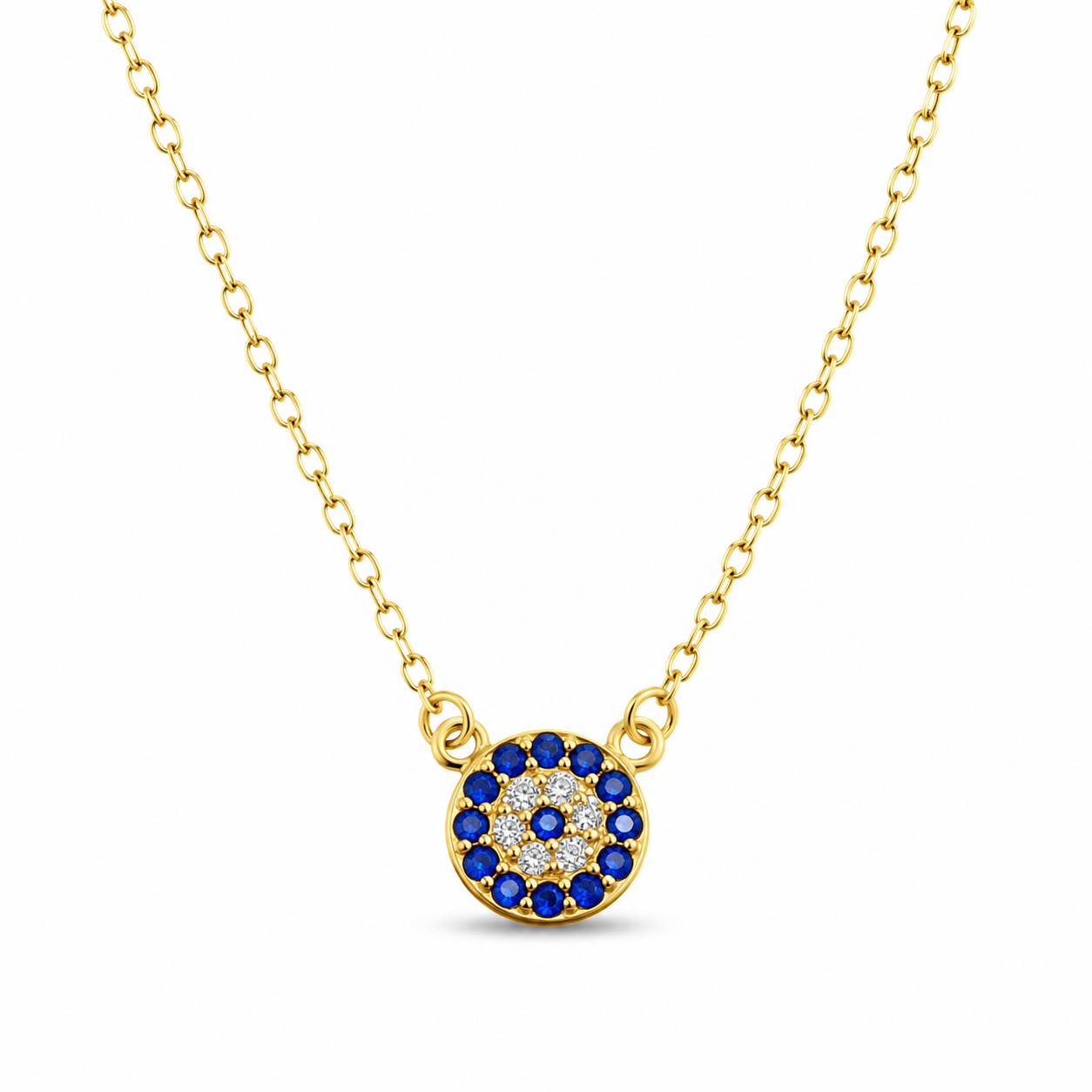 EVIL EYE — ΚΟΛΙΕ ΜΑΤΙ ΜΕ ΜΠΛΕ & ΛΕΥΚΑ ΖΙΡΓΚΟΝ