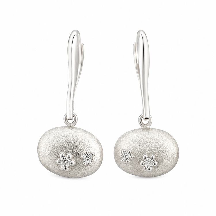 BRUSHED DISC — ΣΚΟΥΛΑΡΙΚΙΑ ΑΣΗΜΙ 925 ΜΕ ΖΙΡΓΚΟΝ