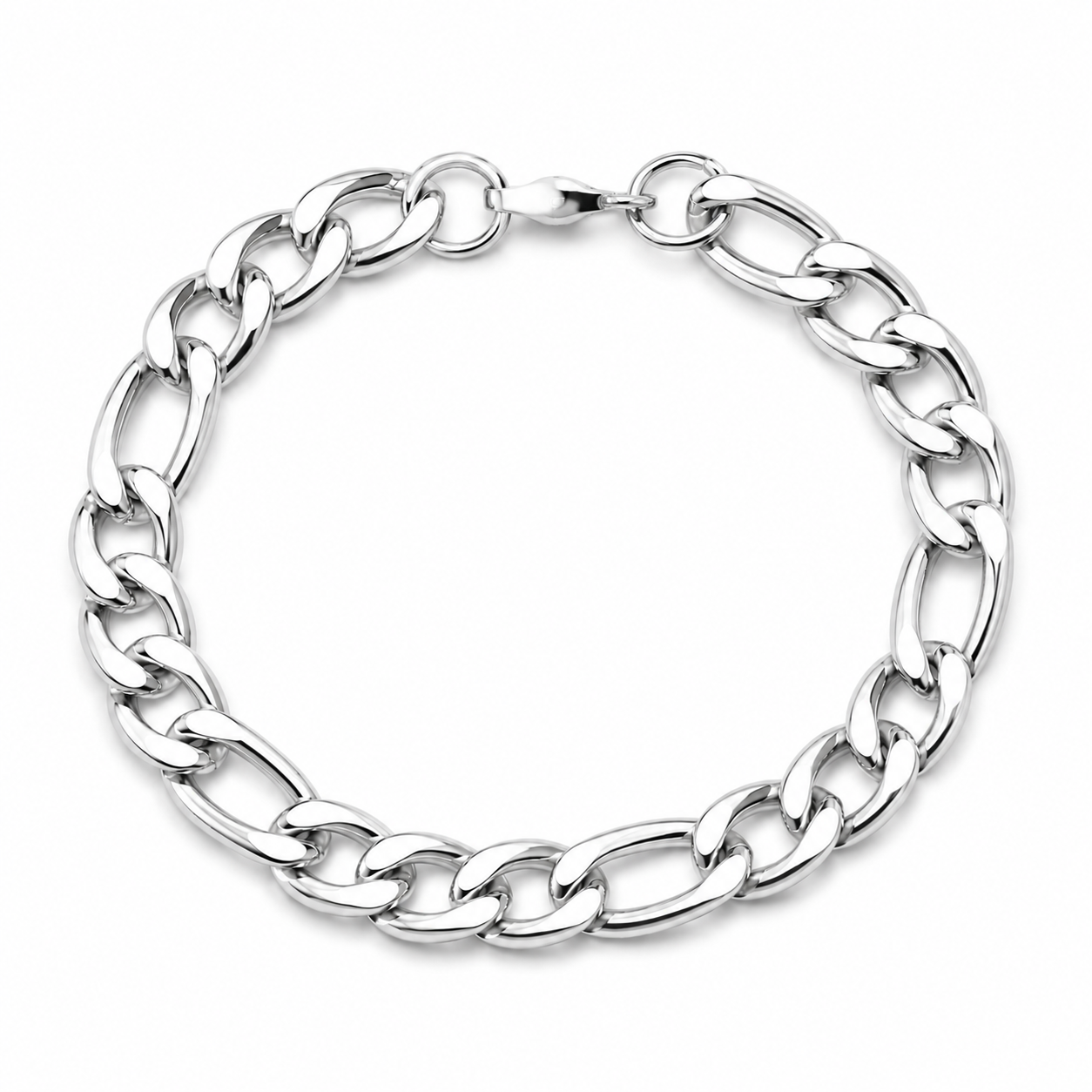 FIGARO CHAIN — ΑΝΔΡΙΚΟ ΒΡΑΧΙΟΛΙ ΑΤΣΑΛΙ ΑΣΗΜΙ