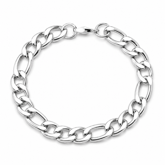 FIGARO CHAIN — ΑΝΔΡΙΚΟ ΒΡΑΧΙΟΛΙ ΑΤΣΑΛΙ ΑΣΗΜΙ