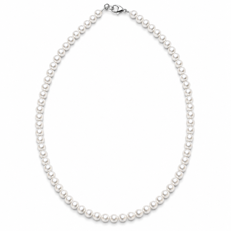 PEARL CHAIN — ΑΝΔΡΙΚΟ ΚΟΛΙΕ ΣΥΝΘΕΤΙΚΕΣ ΠΕΡΛΕΣ ΙΑΠΩΝΙΑΣ