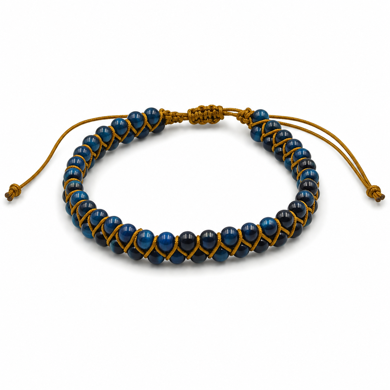MIDNIGHT WEAVE — ΑΝΔΡΙΚΟ ΒΡΑΧΙΟΛΙ ΜΕ LAPIS LAZULI
