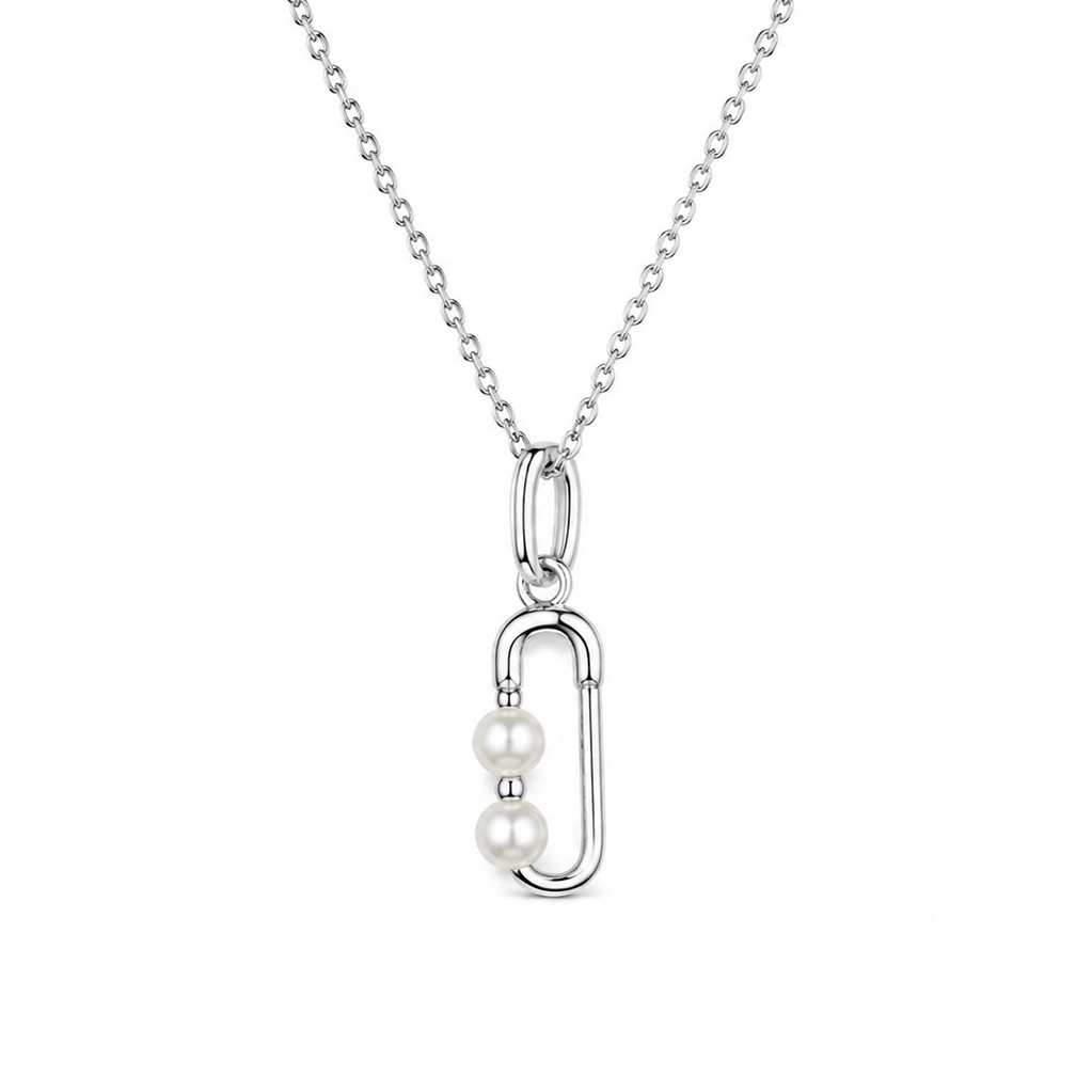 SAFETY PEARL — ΚΟΛΙΕ ΑΣΗΜΙ 925 ΠΑΡΑΜΑΝΑ ΦΥΣΙΚΑ ΜΑΡΓΑΡΙΤΑΡΙΑ