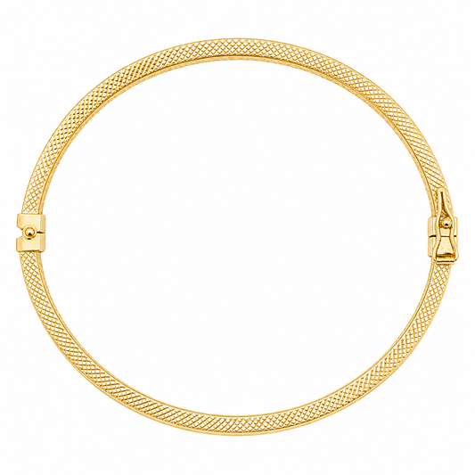Velin Bangle – Επιχρυσωμενο βραχιολι ασημι 925