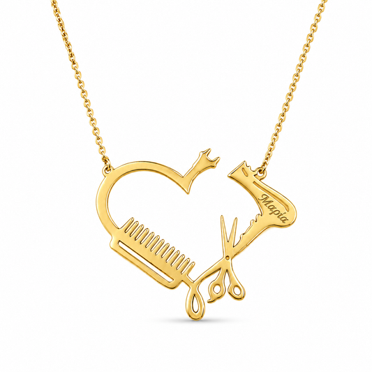 HAIR LOVE — ΚΟΛΙΕ ΚΟΜΜΩΤΗΣ CUSTOM ΟΝΟΜΑ