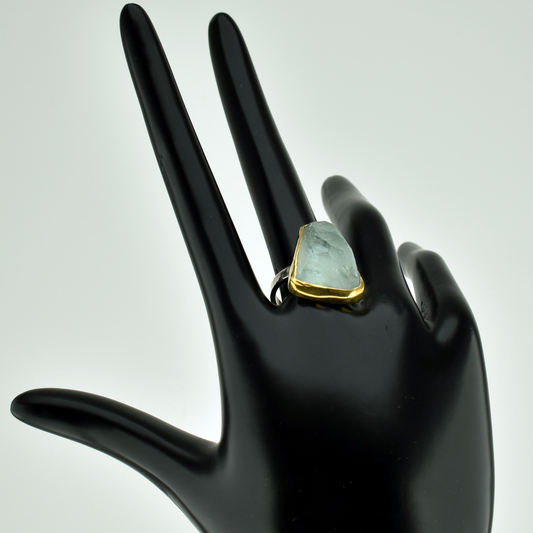 Handmade Aquamarine Ring