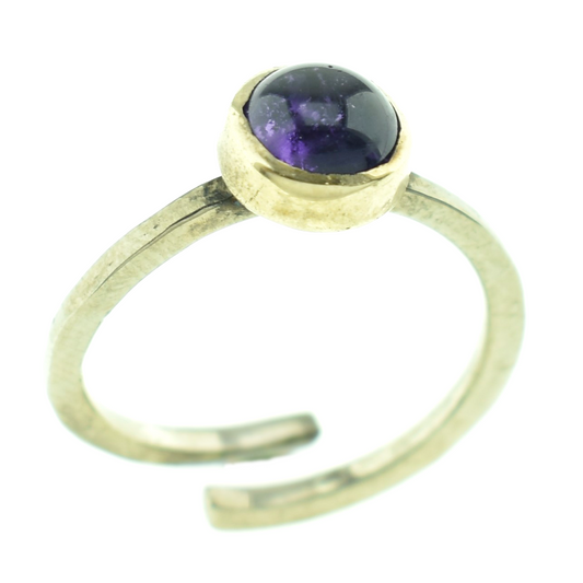 Handmade Amethyst Ring
