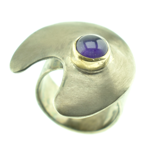 Handmade Amethyst Ring