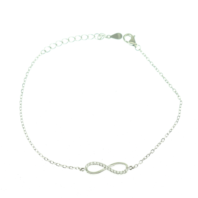 Silver 925 Infinity Bracelet