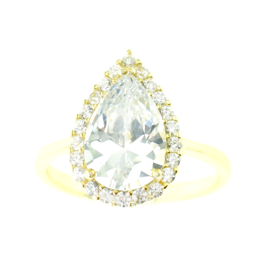 Silver 925 Drop Ring