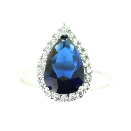 Silver 925 Drop Ring