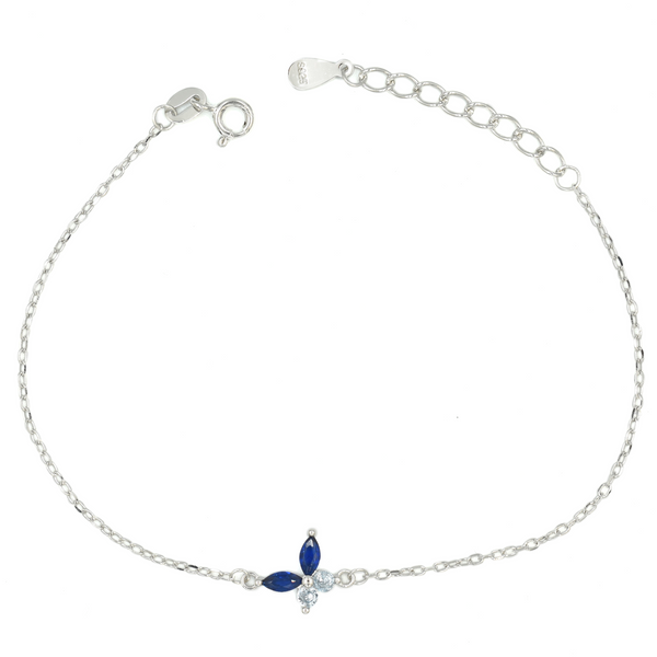 VALERINE — ΑΣΗΜΕΝΙΟ ΒΡΑΧΙΟΛΙ ΜΕ ΠΕΤΑΛΟΥΔΑ ΖΙΡΚΟΝ