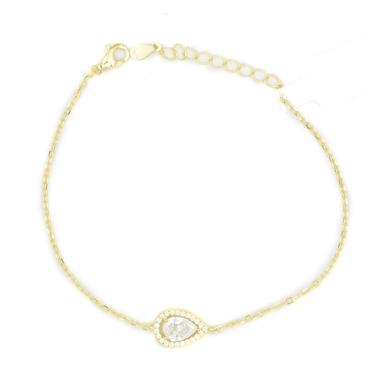 TEARLYN — ΑΣΗΜΕΝΙΟ ΒΡΑΧΙΟΛΙ ΜΕ ΔΑΚΡΥ ΖΙΡΚΟΝ