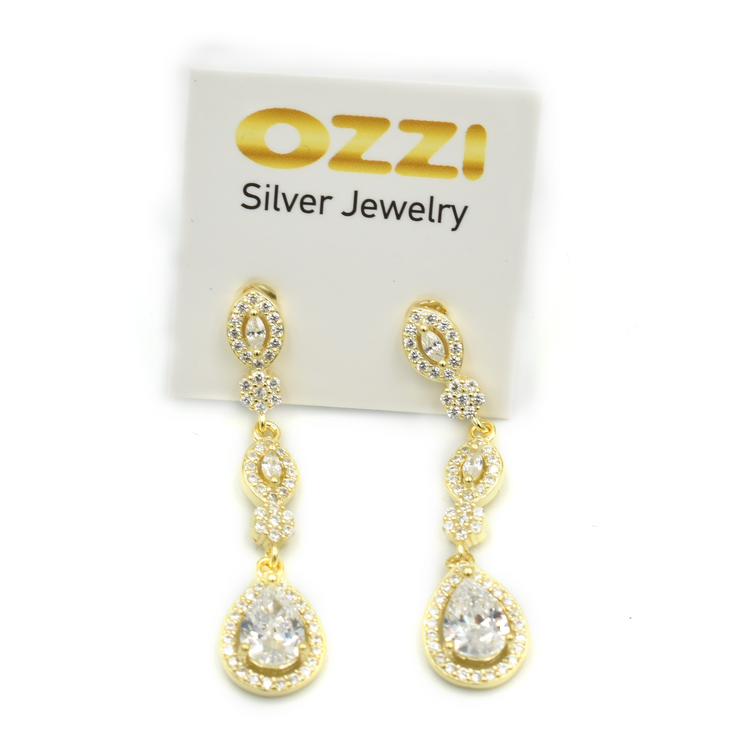 VALERINE — ΑΣΗΜΕΝΙΑ ΕΠΙΧΡΥΣΩΜΕΝΑ ΚΡΕΜΑΣΤΑ ΣΚΟΥΛΑΡΙΚΙΑ ΜΕ ΖΙΡΚΟΝ