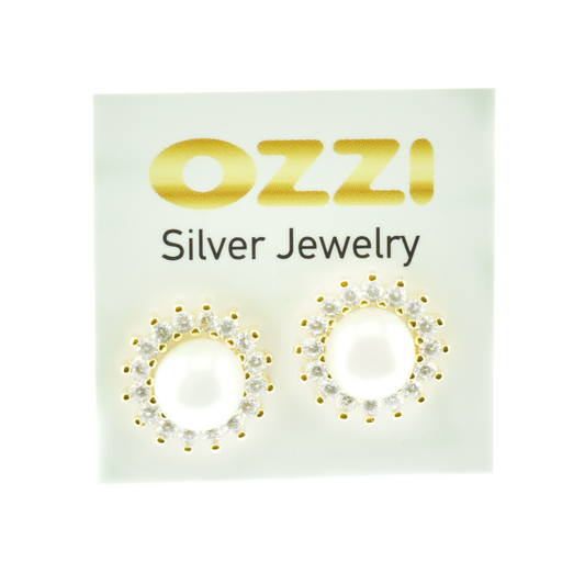 Silver 925 Freshwater Pearl Earrings