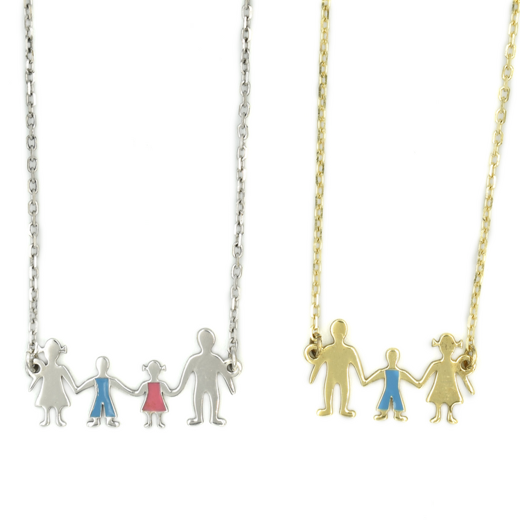 HEARTLINE — ΑΣΗΜΕΝΙΟ ΠΡΟΣΩΠΟΠΟΙΗΜΕΝΟ ΚΟΛΙΕ ΟΙΚΟΓΕΝΕΙΑΣ