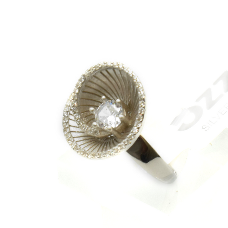 ARLIA – ΔΑΧΤΥΛΙΔΙ ΜΕ ΚΕΝΤΡΙΚΟ ΖΙΡΚΟΝ ΚΑΙ ΛΕΠΤΟΜΕΡΕΙΕΣ ΣΕ ΑΣΗΜΙ 925